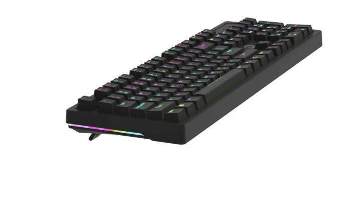 Bàn phím cơ Gaming DAREU EK1280 v2 104KEY RGB RGB Strip Blue Brown