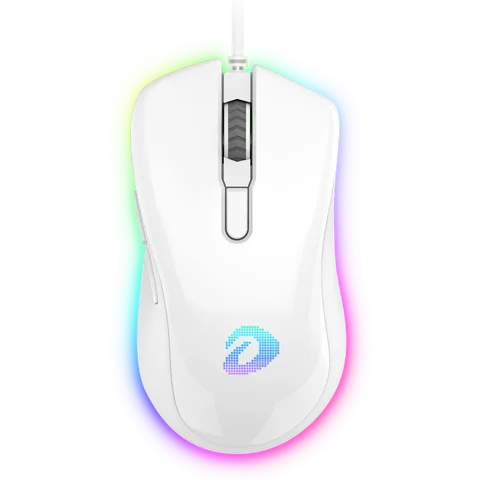 Chuột Gaming DAREU EM908 White (LED RGB, BRAVO sensor)