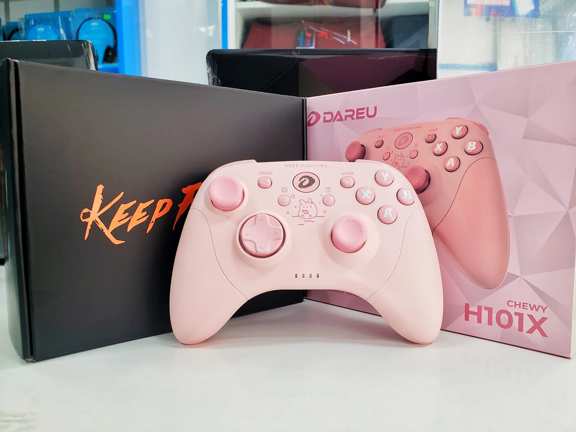 Tay cầm chơi game không dây DAREU H101X (Dual Mode: Type-C, Bluetooth)