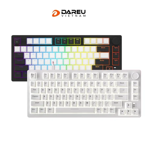 Bàn phím cơ Gaming DAREU EK75  (2 sides RGB strip, DareU DREAM sw, Type-C)