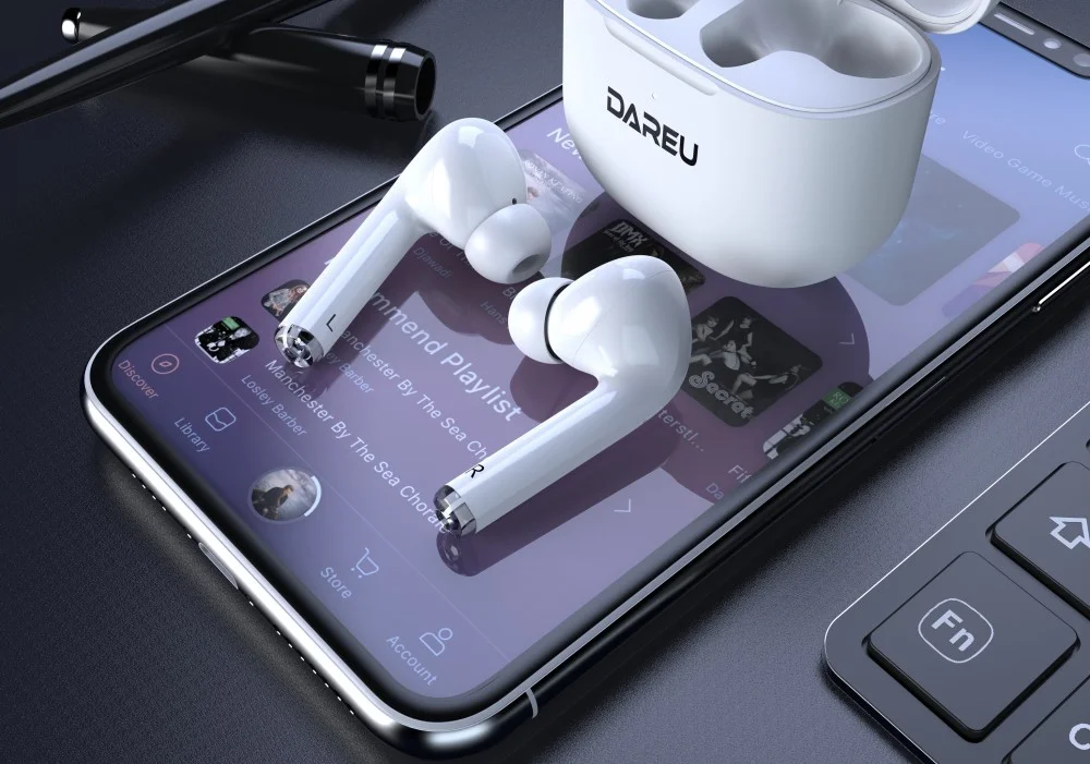 Tai nghe không dây DAREU D5 ANC (TWS EARBUDS, BT 5.0)