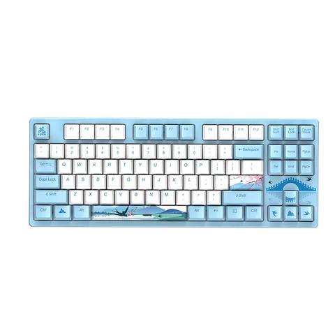 Bàn phím cơ DAREU A87 SWALLOW (PBT, Brown/ Red CHERRY switch)