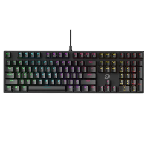 Bàn phím cơ Gaming DAREU EK810 - Black (MULTI-LED, Blue/ Brown/ Red D switch)