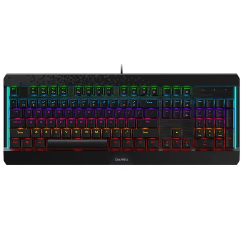 Bàn phím cơ Gaming DAREU EK169 104KEY (MULTI LED, Blue/ Brown/ Red D switch)