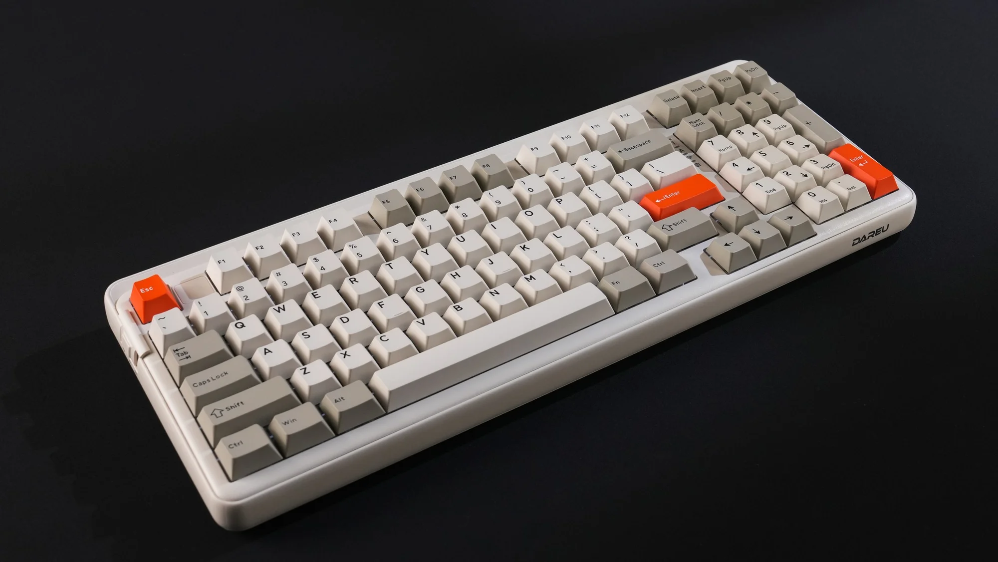 🎁🎁🎁 Tặng kèm bàn di ESP119 Orange - Bàn phím cơ không dây DAREU EK98 PRO - PROTO (Triple Mode, Cherry PBT Double Shot, Gasket Mount, RGB)