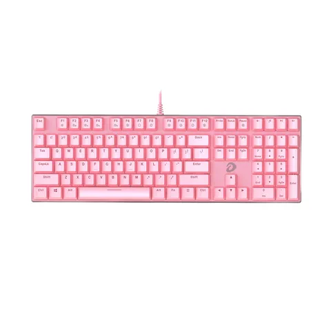 Bàn phím cơ Gaming DAREU EK810 - Queen (PINK-LED, Blue/ Brown/ Red D switch)