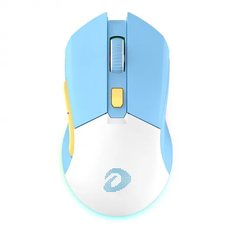 Chuột không dây Gaming DAREU EM901X RGB Blue white- SUPERLIGHT, FAST CHARING DOCK