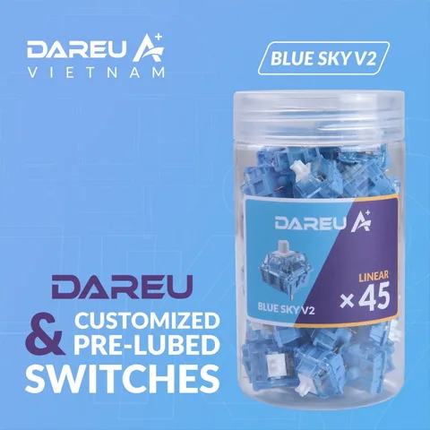 DAREU BLUE SKY V2 (LINEAR) Hotswap Switches – POT x45 sw