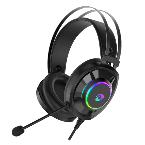 Tai nghe DAREU EH469 Black RGB - Màu đen