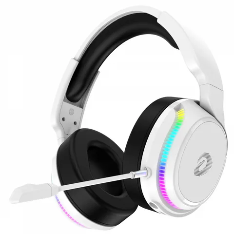 Tai nghe không dây DAREU A710 White (RGB - WIRELESS 5.8G)