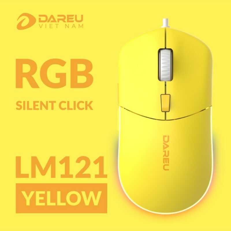 Chuột DAREU LM121 (RGB, SILENT CLICK) - Dareu Official Store Việt Nam