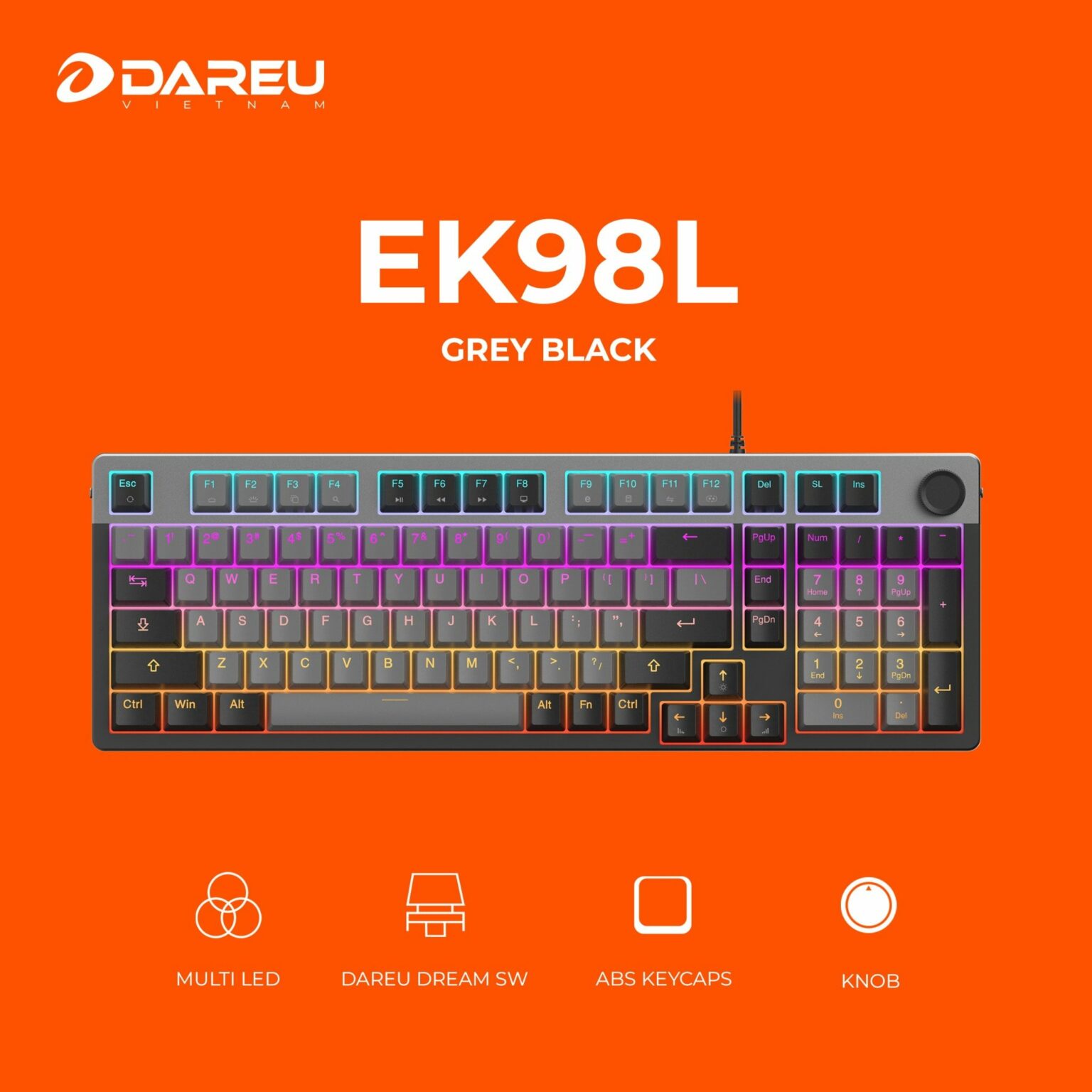 Chuột Gaming DAREU EM908X – OPTICAL sw (RGB, BRAVO sensor) - Dareu ...